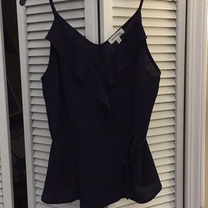 Women’s navy blue Sz. Lg top